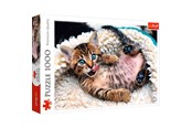 Puzzle - Trefl Puzzle - Cheerful kitten (1000 pieces) Boden - TFL10448