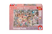 Puzzle - Schmidt Puzzle - Pink beauty (1000 pieces) Boden - SCH9946
