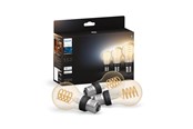 Smart-Home - Philips Hue White Ambiance Filament A60 E27 Standard - 3-Pack - 929002477504