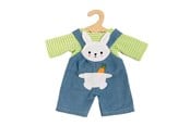 Dolls & Accessories - Heless Doll Dungarees with Striped Shirt Bunny Lou 35-45 - 2316