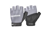 Sport & Fitness - Reebok Fitness Gloves - Grey/L - RAGB-14545