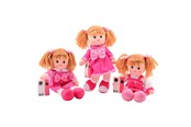 Puppen & Zubehör - Johntoy Baby Rose Rag Doll Pink 40cm - 27665