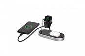 Handys - Adapter und Ladegeräte - Verbatim Wireless Charging Stand - 3-in-1 - + AC Power Adapter - 44 Watt - 49556
