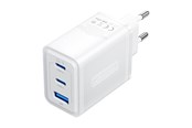 Handys - Adapter und Ladegeräte - Vention Wall charger FERW0-EU 2xUSB-C USB- A 65W/65W/30W GaN (white) - FERW0-EU