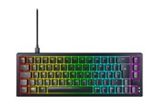 Tastaturen - Cherry XTRFY K5V2 - Gaming Tastaturen - Deutsch - Schwarz - CX-K5V2-RGB-CPT-BLACK-R-GER
