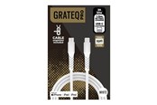 USB Kabel - Grateq PRO Lightning cable - Lightning / USB - 1.5 m - 86040GC