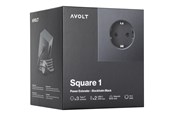 Schaltereinheiten - AVOLT Square 1 with 30W Dual USBC & Magnetic base 1.8m Stockholm Black - SQ1-EUFC20-18SB