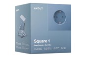 Schaltereinheiten - AVOLT Square 1 with 30W Dual USBC & Magnetic base 1.8m Shark Blue - SQ1-EUFC20-18SHB
