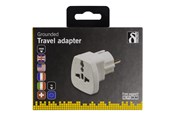 Andere Kabel - Deltaco Travel adapter UK/US/Italy/Switzerland - EU 250V - 95300
