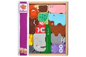 Baby Spielzeug - Eichhorn Wooden Animal Shapes in Wooden Box 14 pcs. - 100003772