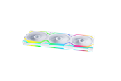 Gehäuselüfter - Lian Li UNI FAN SL Wireless Reverse 3-pack White - Gehäuselüfter - 120mm - Weiß mit RGB-Beleuchtung - 29 dBA - G99.12RSL1W3W.00