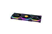 Gehäuselüfter - Lian Li UNI FAN SL Wireless LCD 3 pack Black - Gehäuselüfter - 120mm - Schwarz - 29 dBA - G99.12SLLCD1W3B.00
