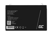 USVs - Green Cell AGM12 AGM 6V/7Ah Gel Deep Cycle - AGM12