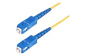 Netzwerk - Kabel - StarTech.com 30m (98.4ft) SC to SC (UPC) OS2 Single Mode Simplex Fiber Optic Cable - patch cable - 30 m - yellow - Gelb - 30m - SPSMSCSC-OS2-30M