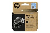 Druckerzubehör - Tinte & Toner - HP 924e /  4K0V0NE Black Ink - 4K0V0NE