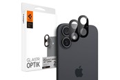 Handys - Anderes Zubehör - Spigen Glass tR Optik 2 Pack - black - iPhone 16/16 Plus - AGL07922