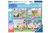 Puzzle - Ravensburger Jigsaw puzzle Peppa Pig 4in1 24 pcs. - 69583