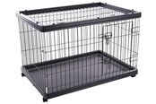 Hunde - FLAMINGO - Dogkennel on Wheels Pasy - Black - 97.5 x 66.5 x 69cm - 540058517243