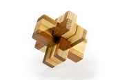 Puzzle - Eureka 3D Bamboo Brain Puzzle Knotty 3D Puzzle - 52473121