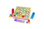 Spielzeug - Bigjigs Wooden Plant Shooting Game - BJ557