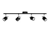 Lampen - Philips Meranti bar/tube black 4x35W 230V - 929003254201