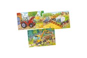 Puzzle - Goki Wooden Jigsaw Puzzle Vehicles Set of 3 Holz - 57380