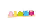 Puzzle - Goki Shape Puzzle 20 pieces. Holz - 58927