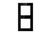 Smart-Home - Avatto Double frame socket N-TS10-Frame-B2 (black) - N-TS10-Frame-B2