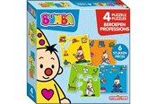 Puzzle - Studio 100 Bumba Puzzle Professions 4in1 - MEBU00003550