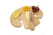 Küchenzubehör - Kikkerland - Mushroom Cutting Board & Knife - PM24