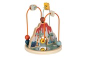 Baby Spielzeug - Small Foot - Wooden Motor Skills Spiral Volcano and Dino - 12617
