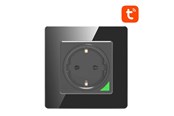 Smart-Home - Avatto Smart WiFi Wall Socket N-WOT10-EU-B TUYA (black) - N-WOT10-EU-B