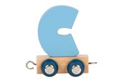 Kinderzimmer - Small Foot - Wooden Letter Train Polar - C - 12573