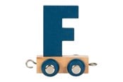 Kinderzimmer - Small Foot - Wooden Letter Train Polar - F - 12576