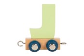 Kinderzimmer - Small Foot - Wooden Letter Train Polar - J - 12580