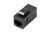 Netzwerk - Kabel - Lanberg keystone coupler - black - Schwarz - KSU5-3000