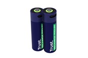 Batterien und Akkus - Trust 2 x AA USB-C Rechargeable - 25584