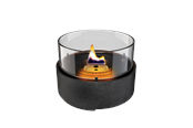 Einrichtung - Tenderflame Café 18 Black Lava Porcelain - TF-0410009