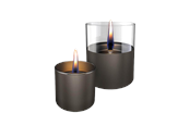 Einrichtung - Tenderflame Lilly 8/10 Giftset Gun Metal Glass - TF-600340