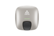 Aufladen von Elektroautos - Charge Amps Luna Front - Pearl White - CA-131684