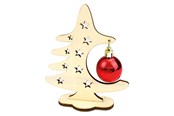 Bausets - Beleduc Wooden Craft Christmas Tree with Christmas Ball - 123288