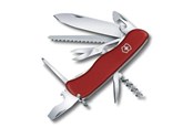 Multifunktionswerkzeuge - Victorinox OUTRIDER Locking Blade Swiss Army Knife - Red - 111mm Linear Lock - 0.8513