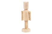 Bausets - Creativ Company Wooden Figure with Crown 13cm - 56819