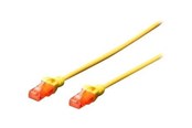 Netzwerk - Kabel - DIGITUS Professional patch cable - 5 m - yellow - Gelb - 5m - DK-1617-050/Y