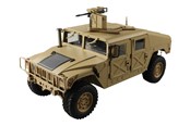 Ferngesteuert - Amewi 4x4 US Military Truck Humvee 1:10 RTR Desert Sand - 22418