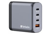 Handys - Adapter und Ladegeräte - Verbatim power adapter - GaN - 3 x USB-C USB - 140 Watt - 32203