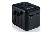 Handys - Adapter und Ladegeräte - Verbatim UTA-02 power adapter - 24 pin USB-C USB BS 1362 - 20 Watt - 49544