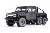 Ferngesteuert - Amewi AMXRock RCX10.3P Scale Crawler 6x6 Pick-Up 1:10 ARTR Grey - 22558