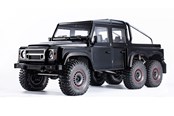 Ferngesteuert - Amewi AMXRock RCX10.3P Scale Crawler 6x6 Pick-Up 1:10 ARTR Black - 22559