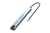 USB-Hubs - BlitzWolf BW-TH5 10-in-1 USB-C Docking Station (silver) USB-Hubs - 10 - silber - BW-TH5 10in1